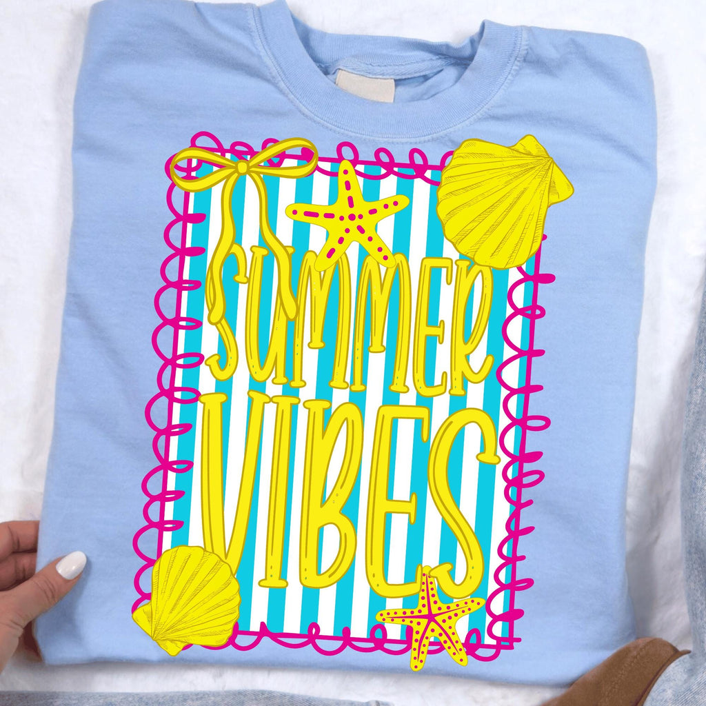 Sunshine beach life preppy neon summer PNG bundle PNG design - image 7