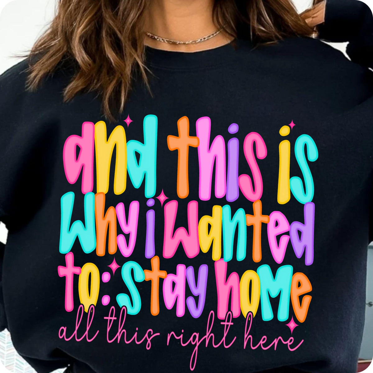 Funny introvert Why I Wanted to Stay Home quote PNG design - image 6