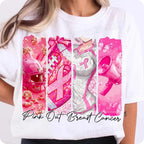 Pink Out Game Day coquette football breast cancer awareness PNG design - image 2