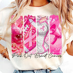 Pink Out Game Day coquette football breast cancer awareness PNG design - image 6