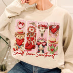 Highland cow in pink cowgirl boots western Valentine PNG watercolor design - image 9
