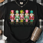 Nutty for the Holidays nutcracker Christmas PNG preppy doodle design - image 5