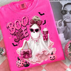 Boojee pink ghost PNG glam Halloween sublimation design - image 8