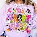 I'm a Haunt Mess patchwork ghost Halloween design PNG design for sublimation and DTF
