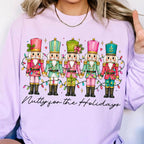 Nutty for the Holidays nutcracker Christmas PNG preppy doodle design - image 8