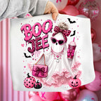 Boojee pink ghost PNG glam Halloween sublimation design - image 6