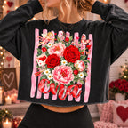 Valentine nurse PNG bundle with floral roses cupid and peonies four versions - image 10