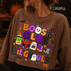 Halloween teacher PNG Here for the Boos and Glue classroom ghost design - image 6