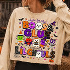 Halloween teacher PNG Here for the Boos and Glue classroom ghost design