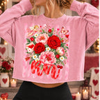 Valentine nurse PNG bundle with floral roses cupid and peonies four versions - image 8