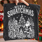 Merry Squatchmas Bigfoot and Santa campfire Christmas PNG design - image 9