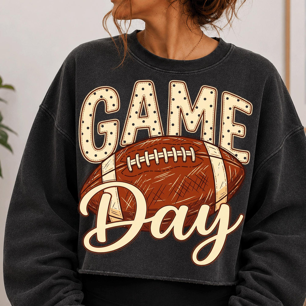 Game Day football mom fall sports PNG design - image 2