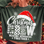 Christmas Crew Making Memories Together Santa hat PNG design - image 5