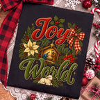 Joy to the World nativity scene Christian Christmas PNG design - image 9